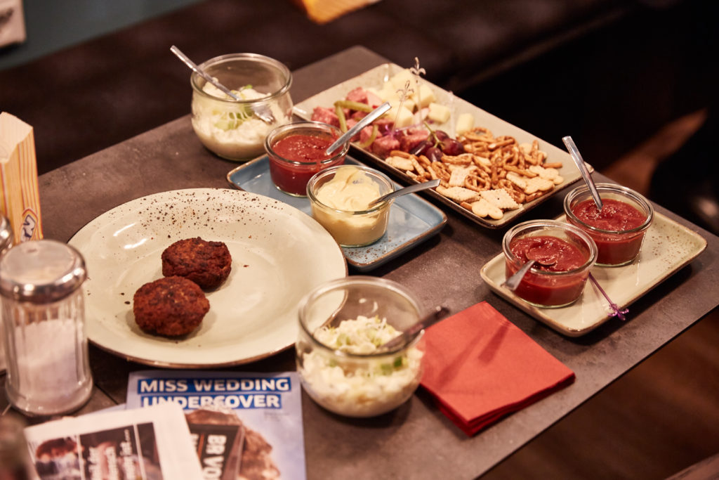 Essen auf einem Tisch